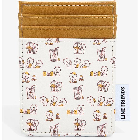 Line Friends Brown & Friends Gumball Mini Backpack and Cardholder - Picture 6 of 7